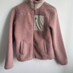 Cozy pink fleece size S